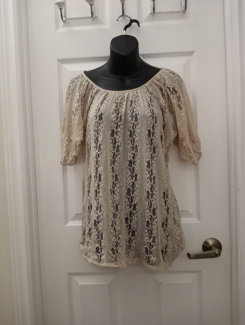 👠DOTS Lace Blouse👠